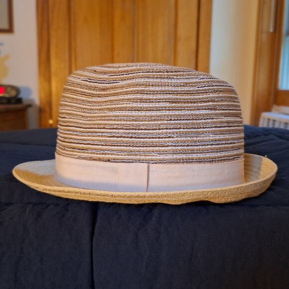 D&Y Fedora Unisex OS Polyester Paper Coastal Beach Summer Classic Outdoor - Picture 3 of 5